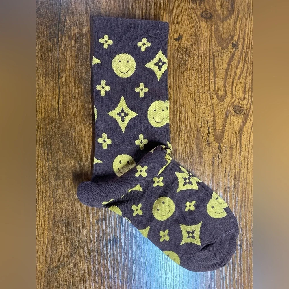 Luxury LV Crew Socks